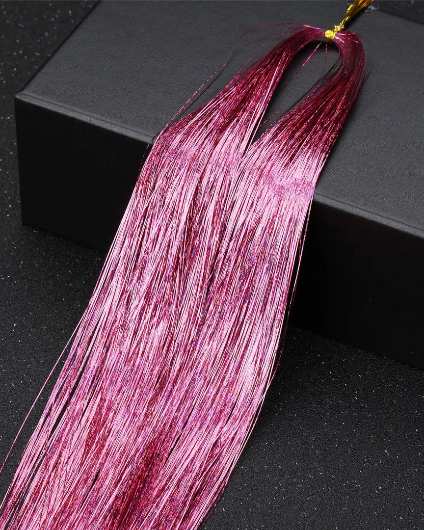 AE Womens Sparkle Tinsel Hair Extensions 8 AE Womens Sparkle Tinsel Hair Extensions