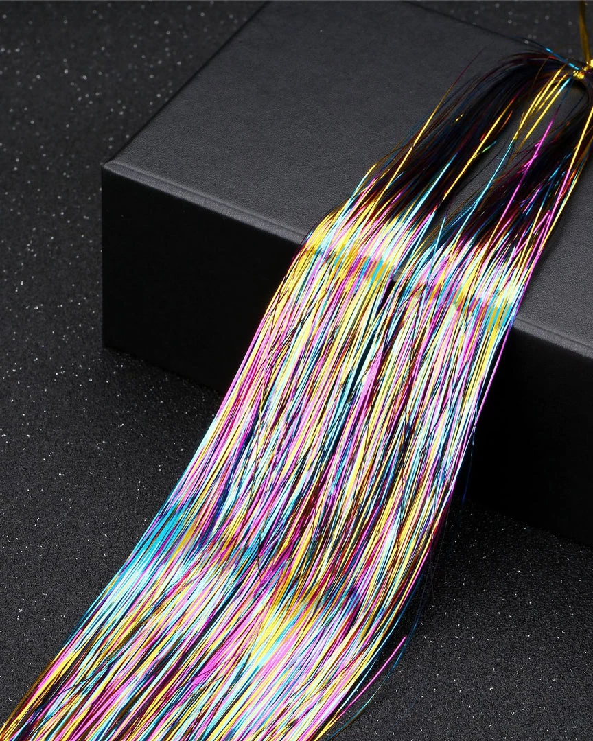 AE Womens Sparkle Tinsel Hair Extensions 5 AE Womens Sparkle Tinsel Hair Extensions