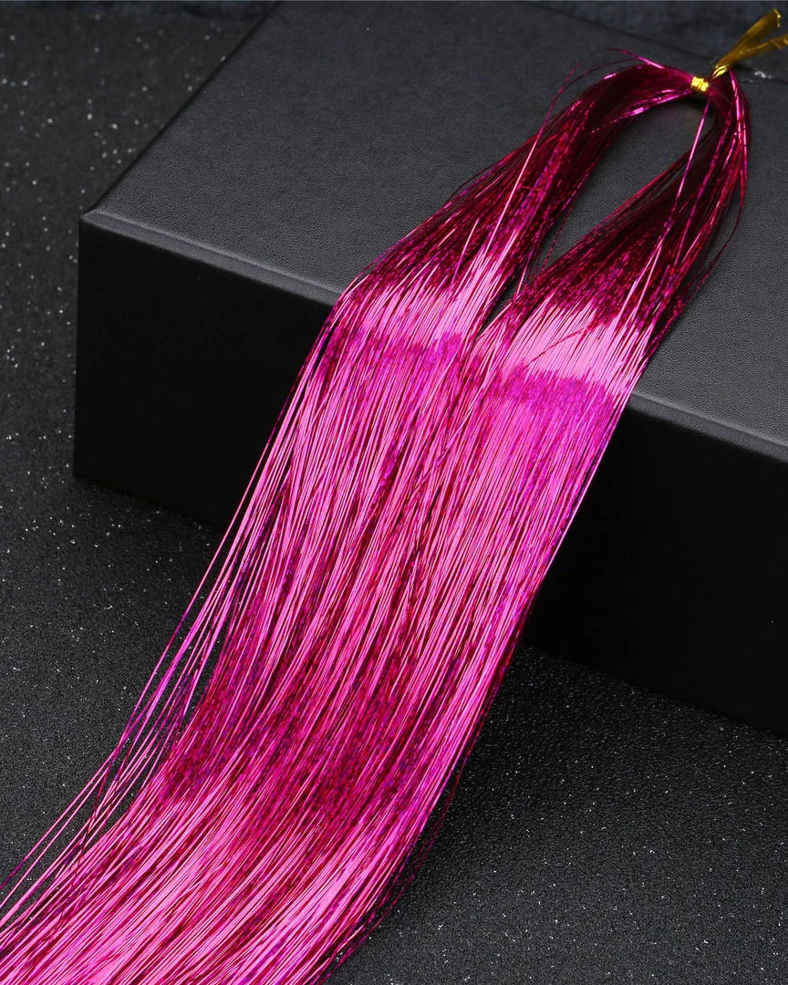AE Womens Sparkle Tinsel Hair Extensions 4 AE Womens Sparkle Tinsel Hair Extensions