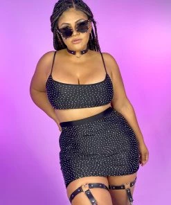 Hot And Delicious Lovestruck Black 2pc Set