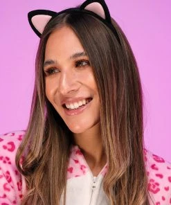 AE Womens Check Meowt Headband