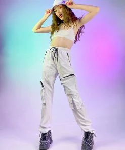 Hot And Delicious Emboldened Ivory 2pc Pants Set New 9 Hot And Delicious Emboldened Ivory 2pc Pants Set New