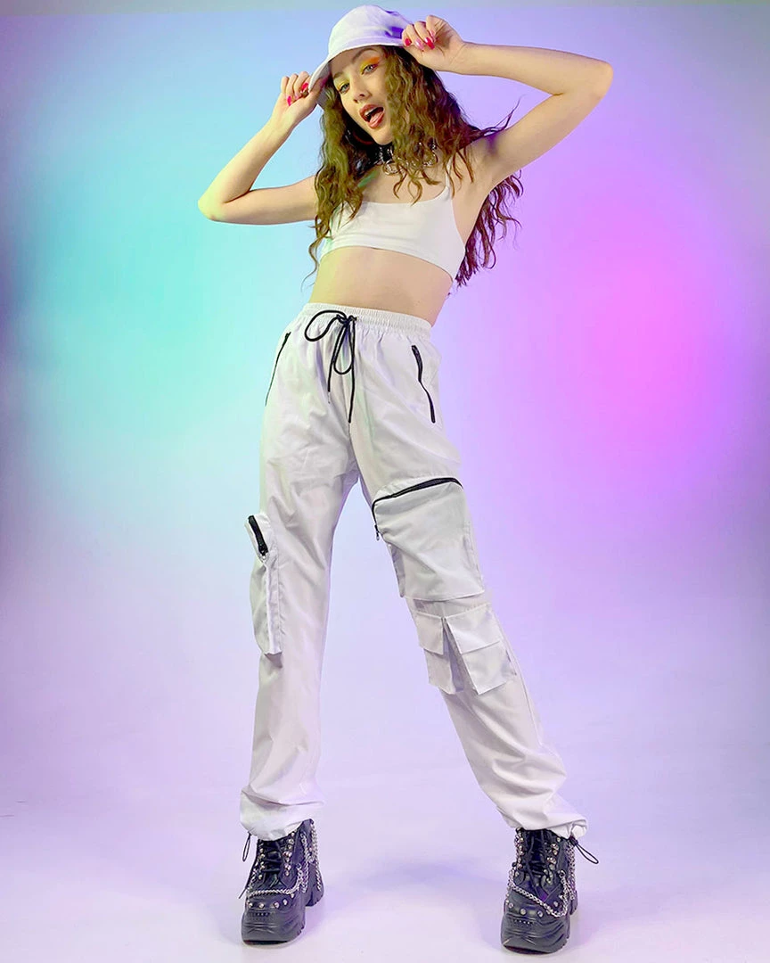 Hot And Delicious Emboldened Ivory 2pc Pants Set New 3 Hot And Delicious Emboldened Ivory 2pc Pants Set New