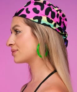 Elizabeth Acid Jungle Triangle Bandana Mens