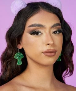 New Nomad Kandi Mushroom Earrings