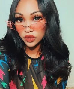 AE If Looks Could Burn Fire Glasses Swimwear