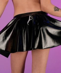 Bodyzone Sugar Baby Black Wrap Around Skirt New