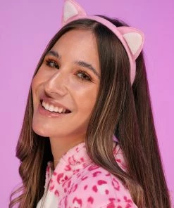 AE Womens Check Meowt Headband