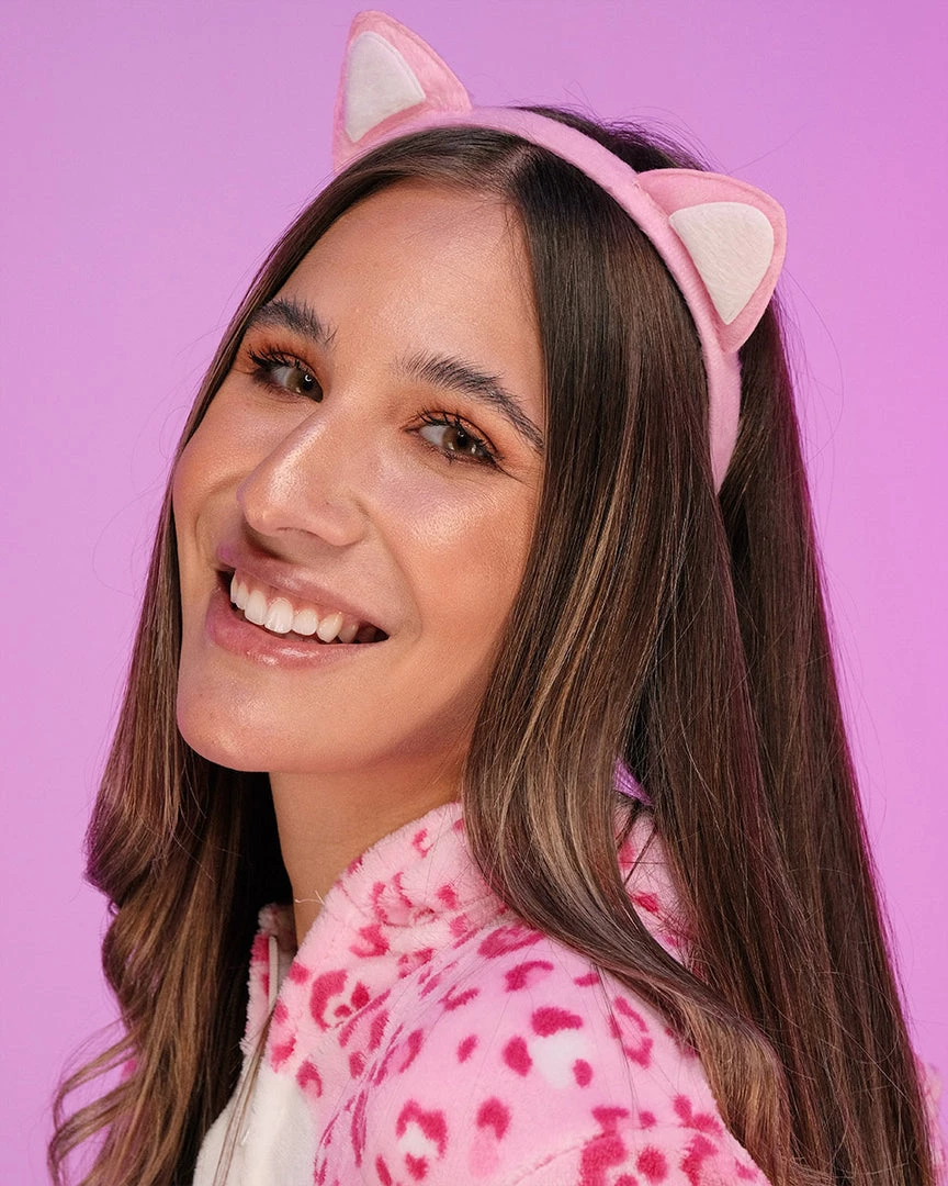 AE Womens Check Meowt Headband 1 AE Womens Check Meowt Headband