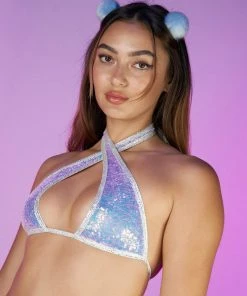 Roma Lavender Sugar Nova Cross Tie Top New