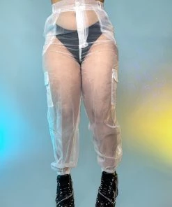 AE Sheer Ambition Organza Pants New