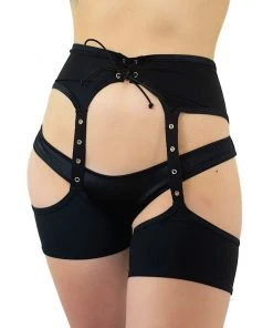 Bodyzone New Spur You On Chaps With Lace-Up And Grommet Detail