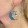AE Moon And Stars Prism Holographic Earrings