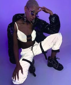 AE New Flash Reflective Cargo Pants