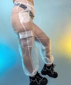 AE Sheer Ambition Organza Pants New