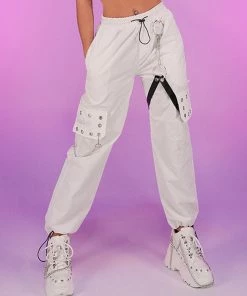 AE Goth Queen White Pants