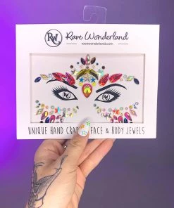 Uniflying Accessories Coral Wonder Festival Face Jewel