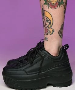 Berness Shoes Black Walkin' On A Dream Sneakers Womens