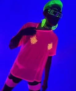 OhYes Fashion Got Ya Covered Oversized Mesh Tee