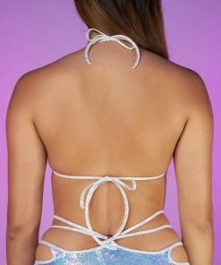 Roma New Lavender Sugar Nova Keyhole Bikini Top