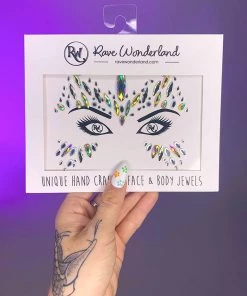 Uniflying Crystal Rainstorm Festival Face Jewel