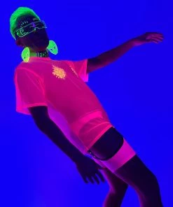 OhYes Fashion Got Ya Covered Oversized Mesh Tee