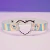 AE Holographic Choker With Heart Ring