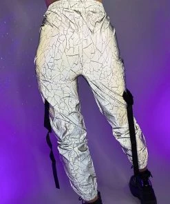 AE New Reflective Shatter Cargo Pants