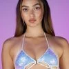 Roma New Lavender Sugar Nova Keyhole Bikini Top
