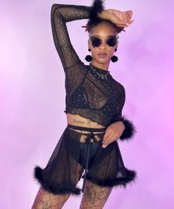 Bear Dance High Class Mesh Long Sleeve Top 17 Bear Dance High Class Mesh Long Sleeve Top