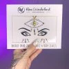 Uniflying Third Eye Vibes Rave Face Jewel Accessories
