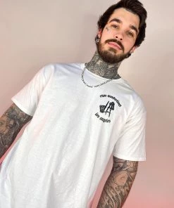 Jarmoo Womens LA Skeleton Hands RW Tee