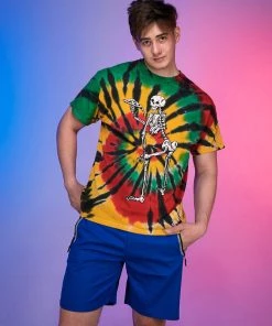 WEIV Can't Catch Me Neon Reflective Men's Performance Shorts