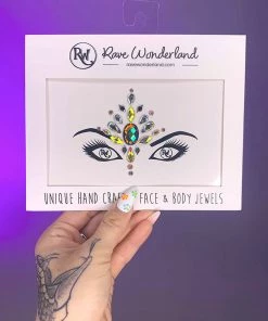 Uniflying Accessories Diamond In The Rough Festival Face Jewel