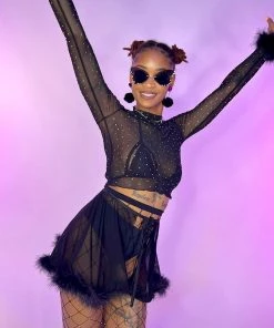 Bear Dance High Class Mesh Long Sleeve Top 15 Bear Dance High Class Mesh Long Sleeve Top