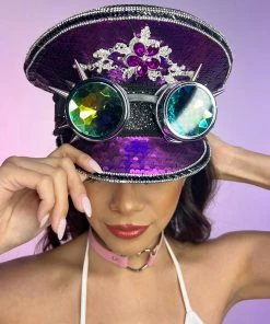 KBW New Desert Royal Sequin Captain Hat