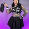 Forplay 6pc Daddy's Girl Cheerleader Costume Womens
