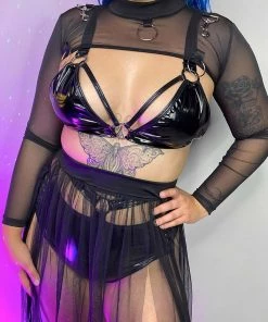 AE New Latch On Mesh Shrug