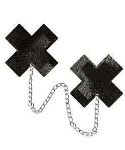 Pastease Plus X Pasties With Silver Chain Womens
