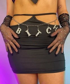 AE New BITCH Belly Chain