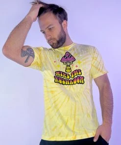 Womens Space Yacht Mike The Mushroom Tee