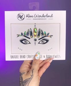 Uniflying Diamond Tiara Festival Face Jewel