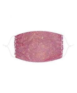 Accessories Neva Nude Stupid Love Mesh Jewel Face Mask