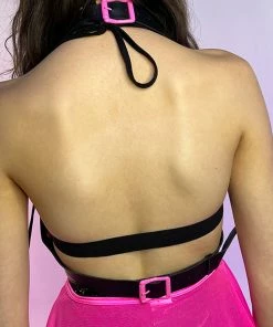 Daisy's Corsets Kandi Pink Chain Harness