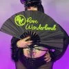 Rave Wonderland Oversized Folding Fan Accessories