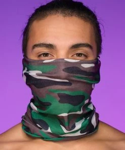 AE Mens Camo Neck Gaiter