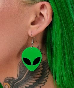 AE Abducted Alien Earrings
