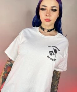 Jarmoo Womens LA Skeleton Hands RW Tee