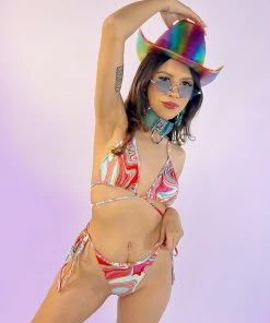 Hot And Delicious New Psychadelique 2pc Bikini Set
