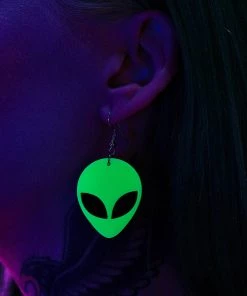 AE Abducted Alien Earrings